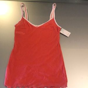 OnGossamer -pink/coral brand new tank top size O/S